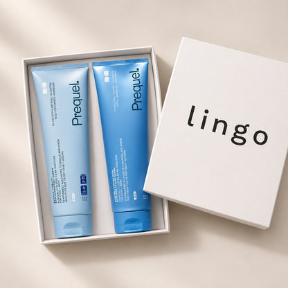 What's in the box: both creams in the lingo box