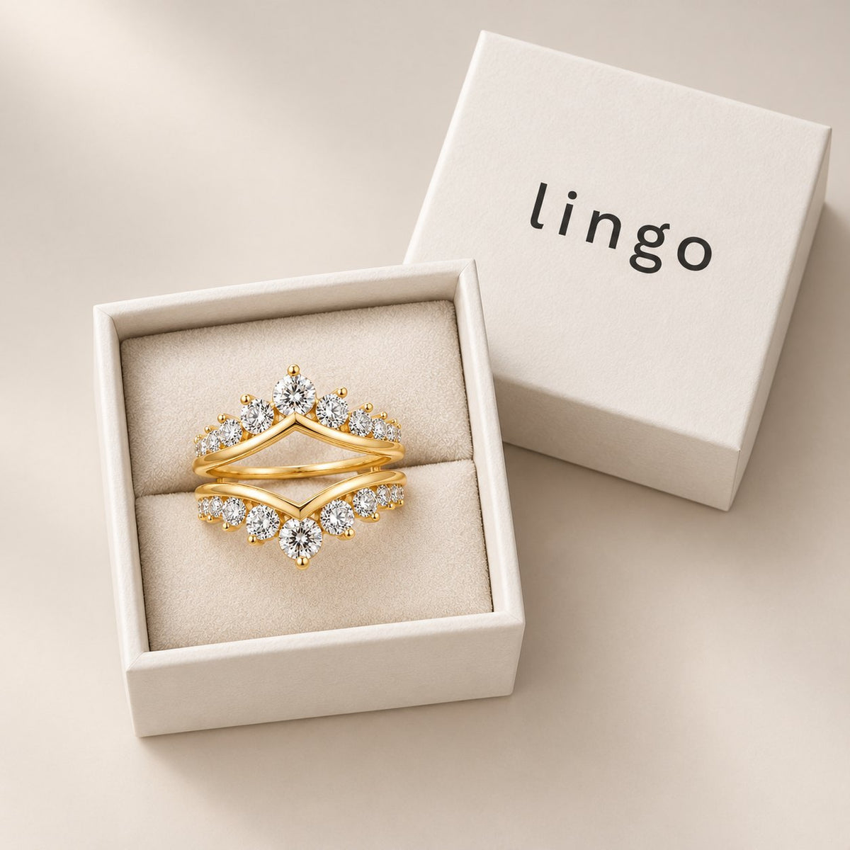 What's in the box: the ring jacket in the lingo box