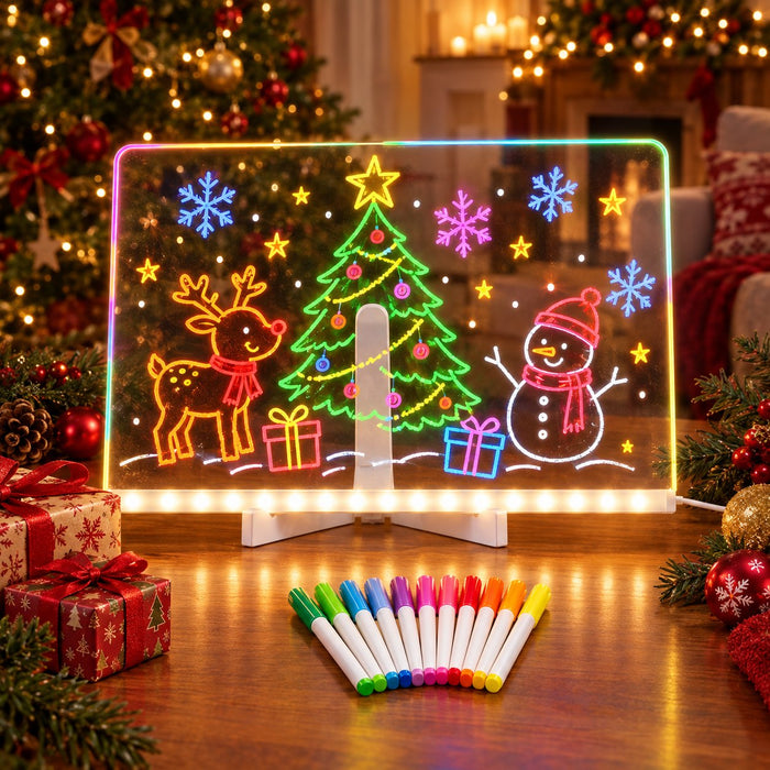 Light-Up LED Drawing Board for Kids