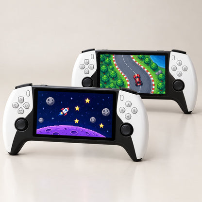 Two retro handheld consoles