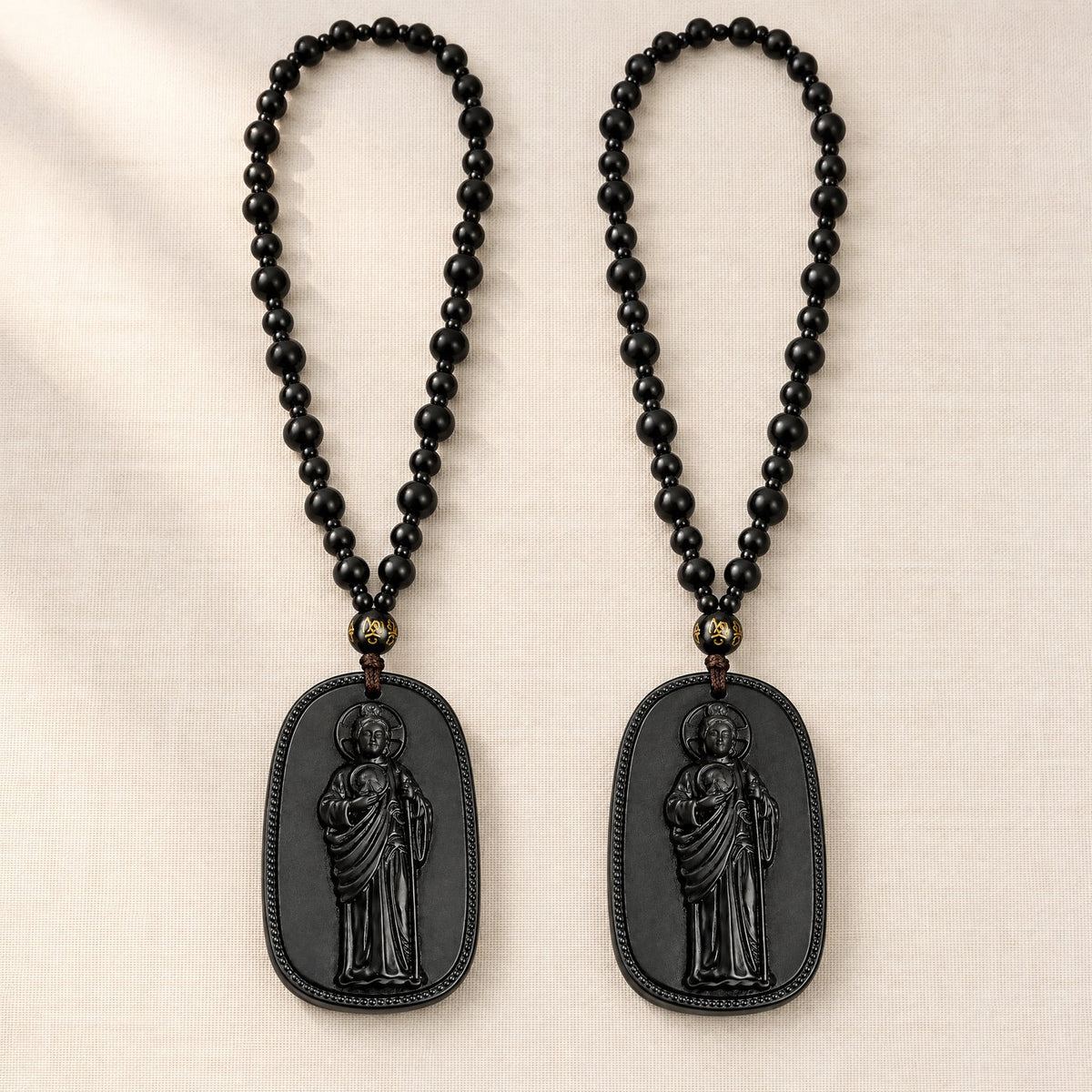 Two San Judas Tadeo necklaces