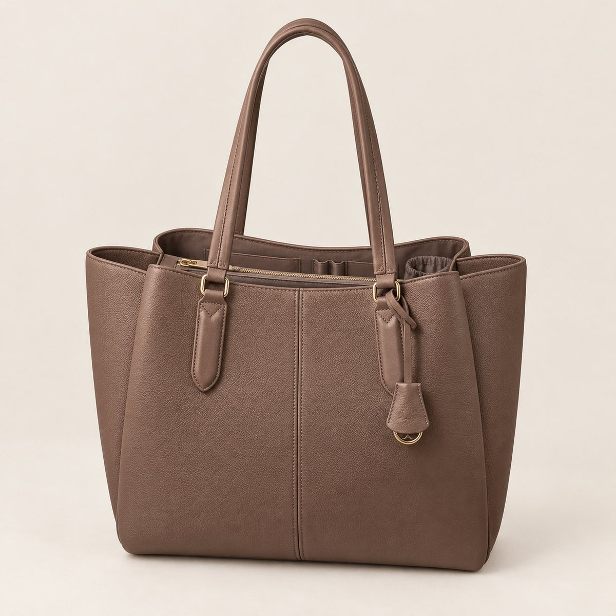 Everyday Organizer Tote in mocha