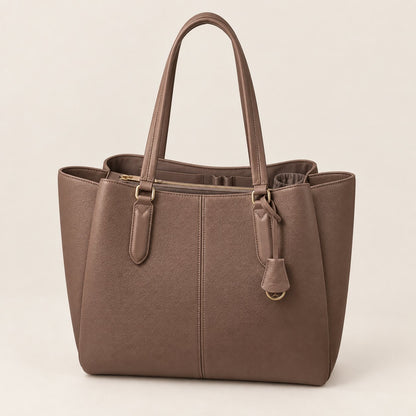 Everyday Organizer Tote in mocha
