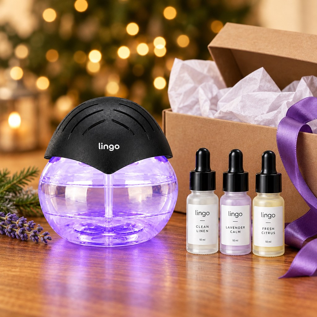 The purifier and scent trio as a gift