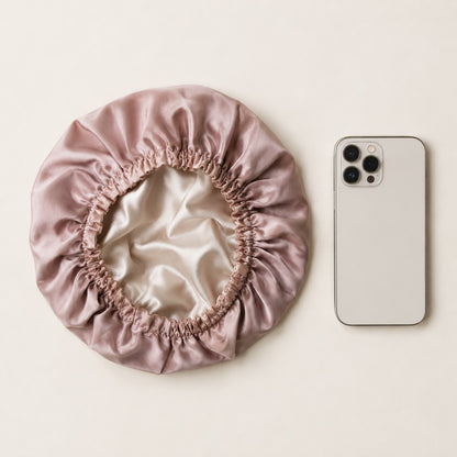The bonnet folded flat next to a phone
