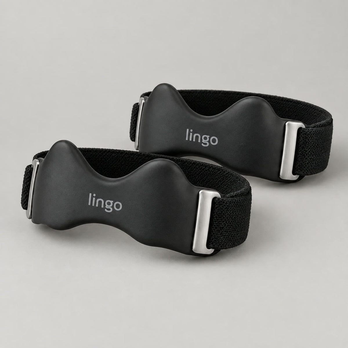 Two Lingo Knee Straps, sold as a pair