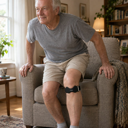 Getting up from an armchair