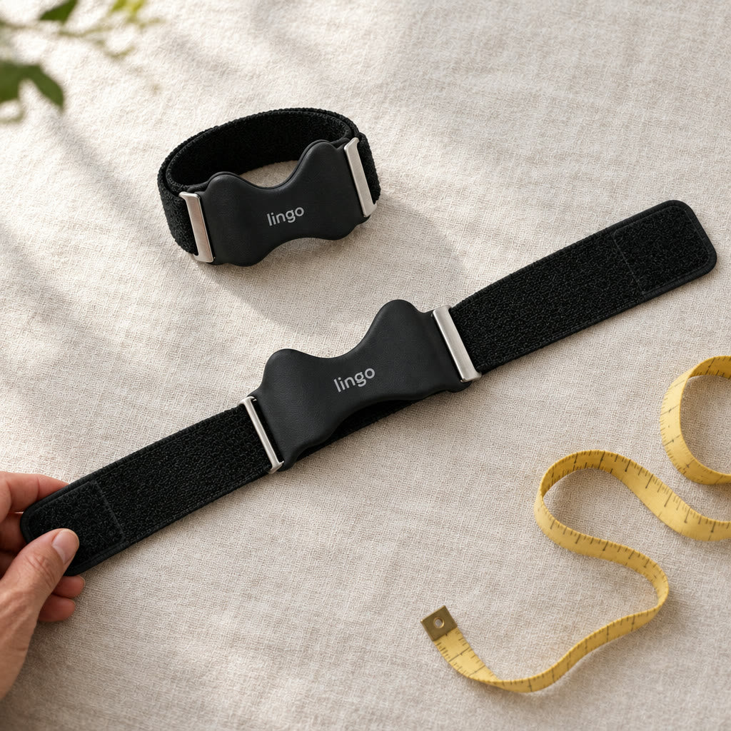 One adjustable size, hook-and-loop band