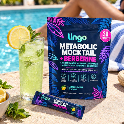 A mocktail by the pool