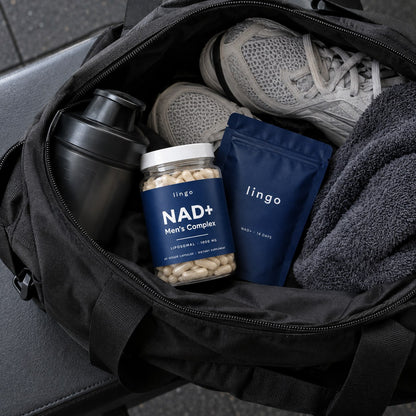 In the gym bag