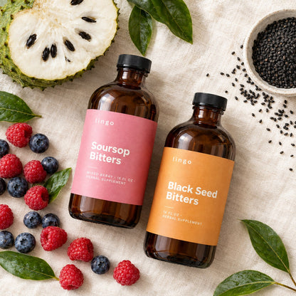 Soursop, berries and black seed