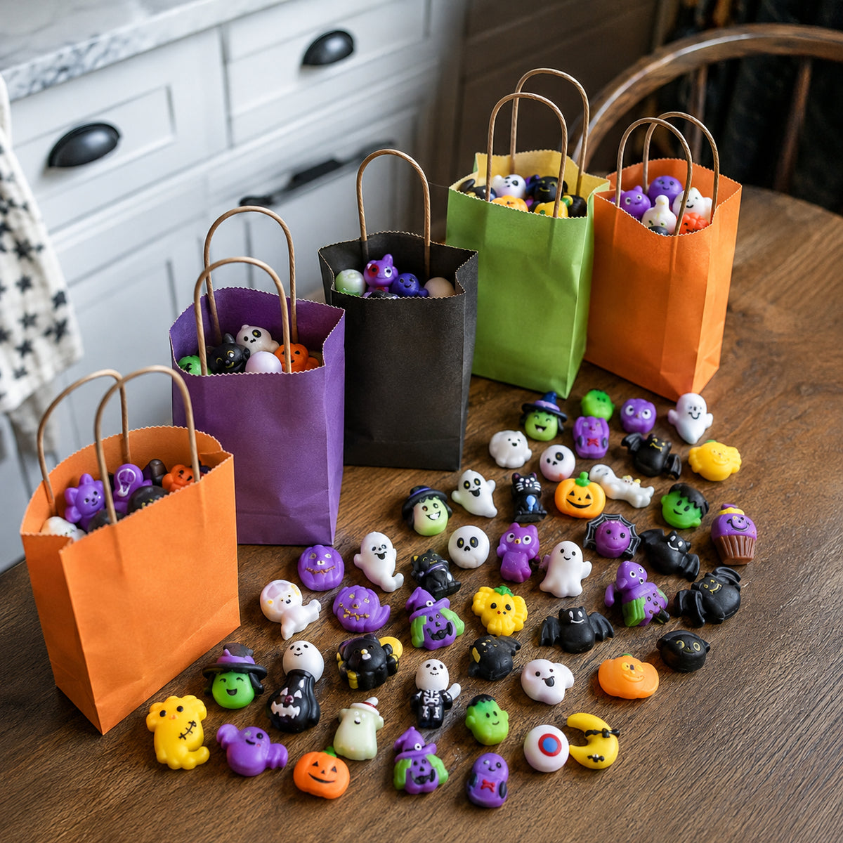 Halloween Mochi Squishies — Party Bag Fillers, Assorted